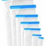 Saco Plástico Adesivado Transparente 1KG
