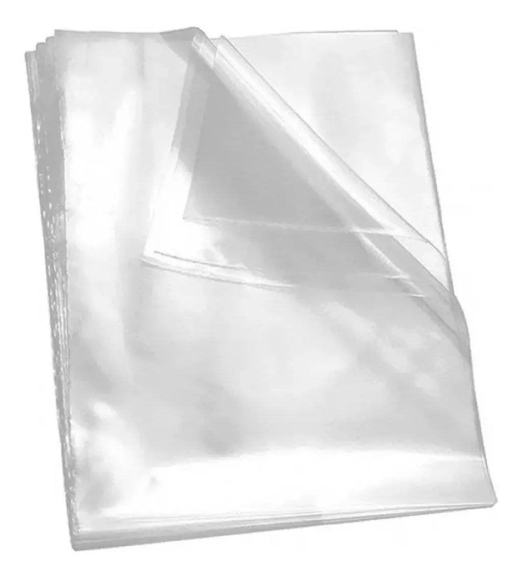 Saco Plástico Transparente PP 1kg - 0,08